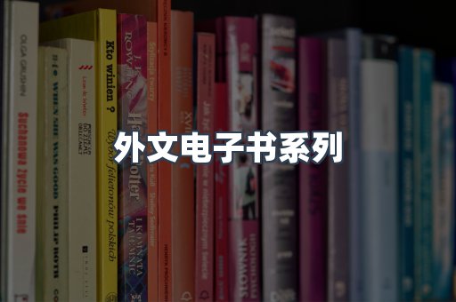 外文电子书系列